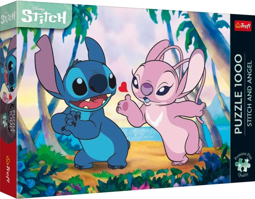 Puzzle Trefl 1000 dílků Lilo a Stitch
