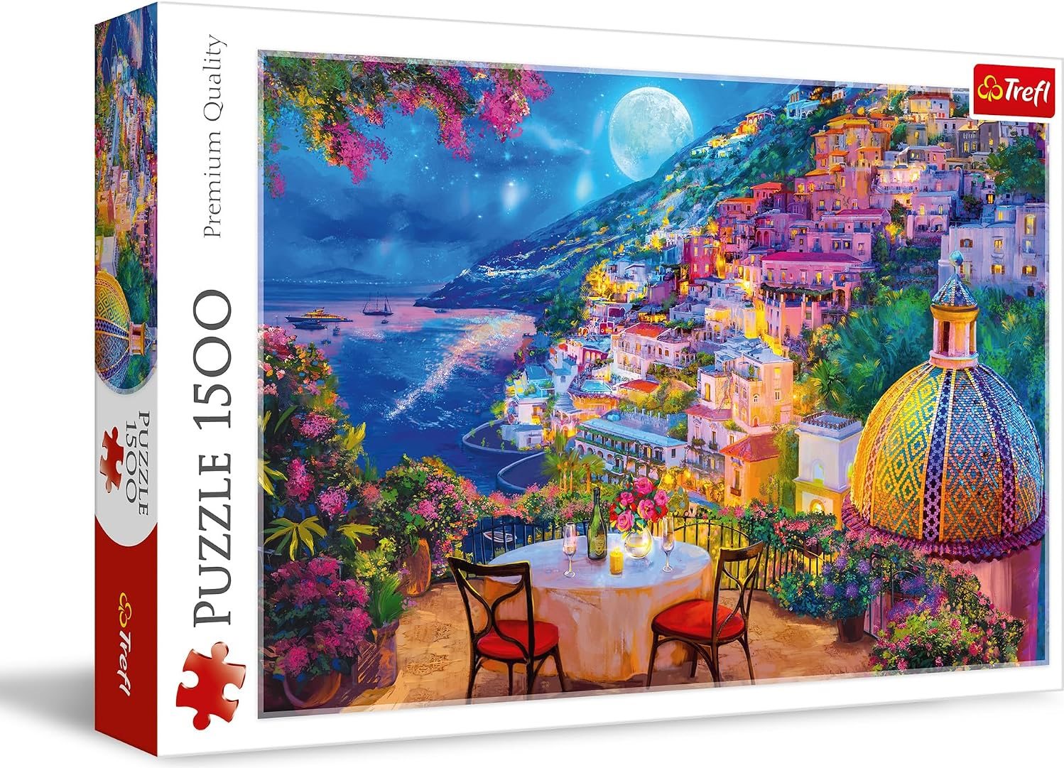 Puzzle 1500 dílků – Rande v Positanu Trefl