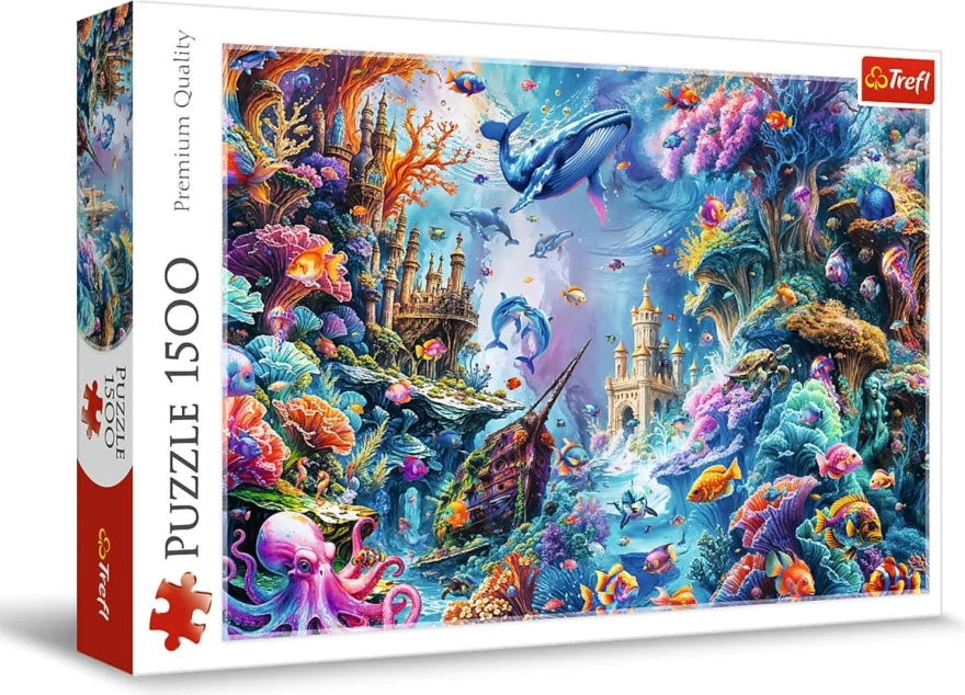 Puzzle Trefl 1500 dílků Podmořský svět
