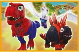 Puzzle pro děti Trefl 2x24 dílků Spidey a jeho úžasní přátelé: Dino-Webs 2v1