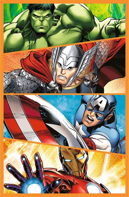 Puzzle pro děti Trefl 3x80 dílků Avengers 3v1