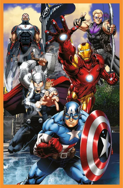 Puzzle pro děti Trefl 3x80 dílků Avengers 3v1