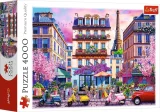 Puzzle Trefl 4000 dílků Jaro v Paříži