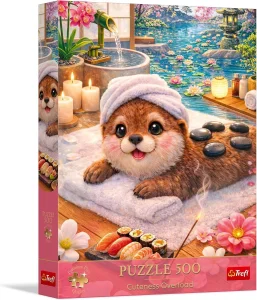 Puzzle Trefl 500 dílků Cuteness Overload: Okouzlující nutrie