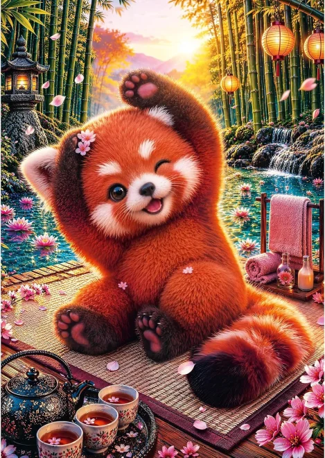 Puzzle Trefl 500 dílků Cuteness Overload: Rozkošná panda