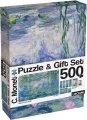 Puzzle dárková sada Lisciani 500 dílků Claude Monet - Lekníny