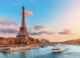 Puzzle Lisciani 1000 dílků Eiffelova věž u Seiny, Paříž