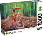 Puzzle Lisciani 1000 dílků Bamboo Forest, Kjóto, Japonsko