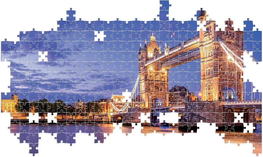 Puzzle Lisciani 1000 dílků Tower Bridge, Londýn