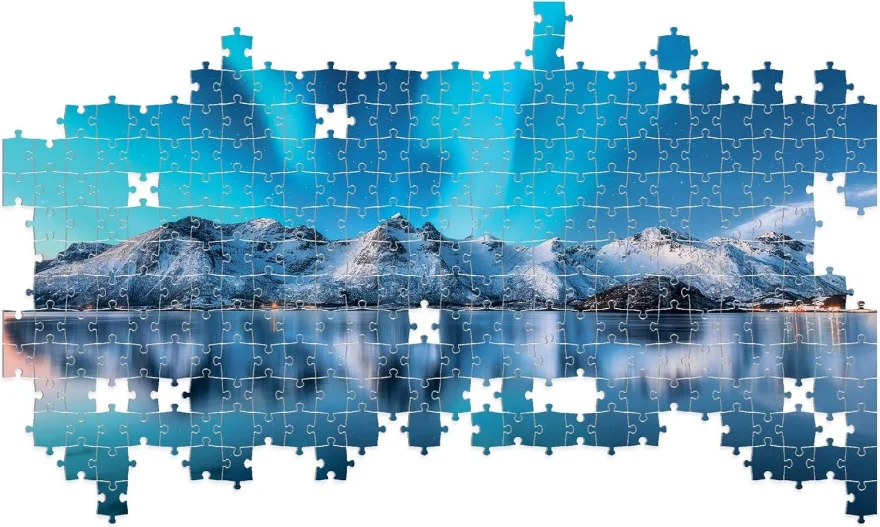 Puzzle Lisciani 1500 dílků Polární záře