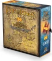 Čtvercové puzzle Noble Collection 1000 dílků Pán prstenů: Mapa Středozemě