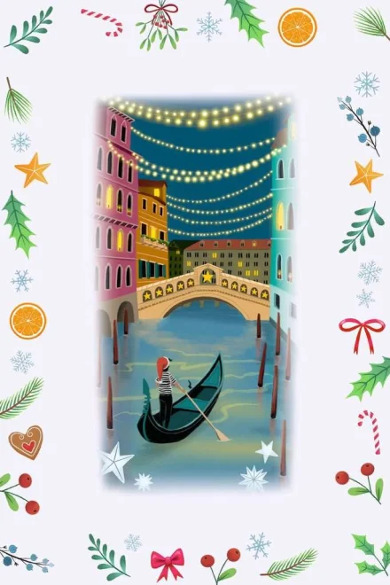 Puzzle Adventní kalendář Ravensburger  Vánoce okolo světa 24x54 dílků