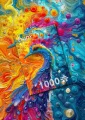 Puzzle Enjoy 1000 dílků Mramorové peří