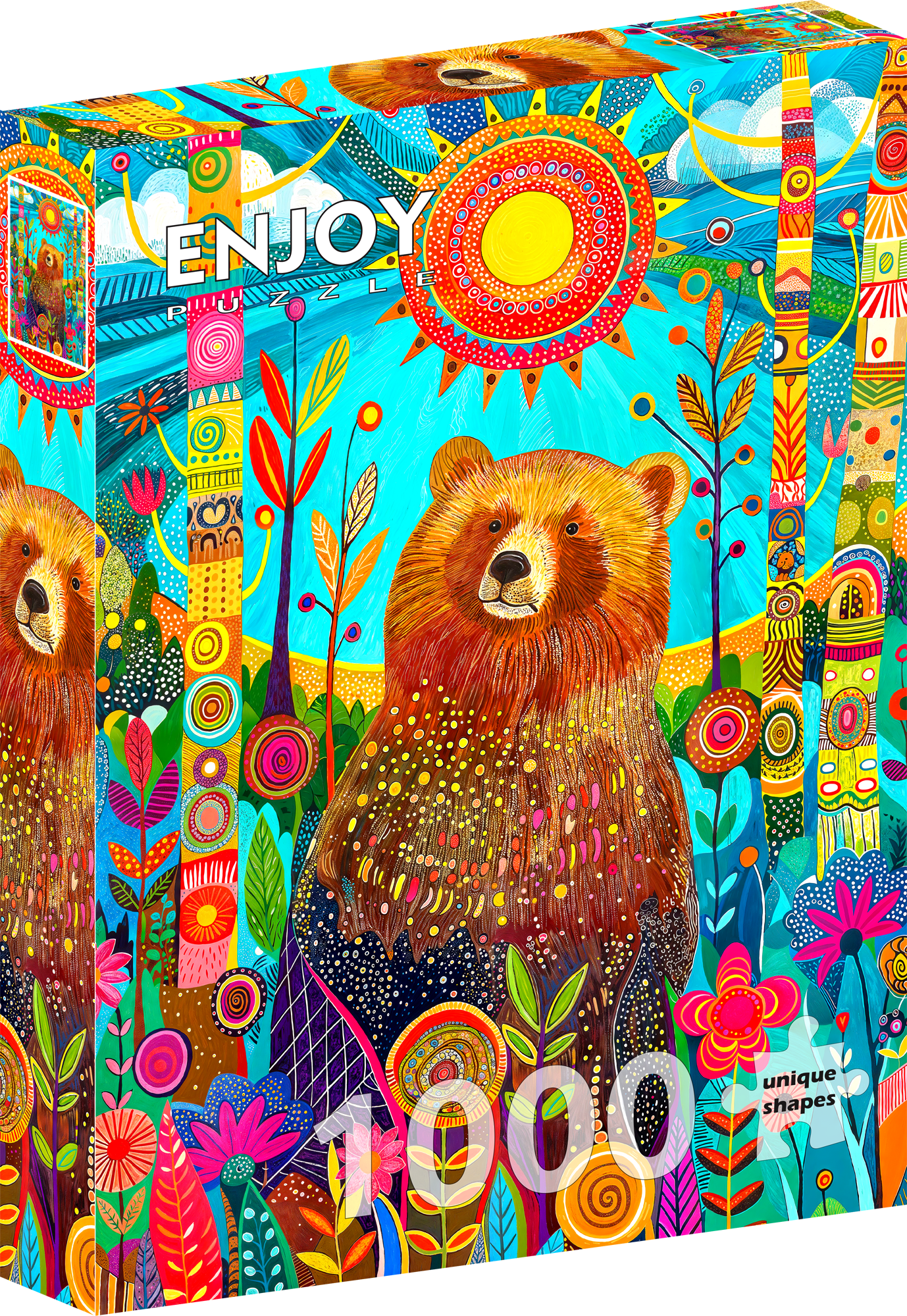 Puzzle Enjoy 1000 dílků Konec zimního spánku