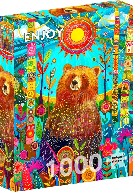 Puzzle Enjoy 1000 dílků Konec zimního spánku
