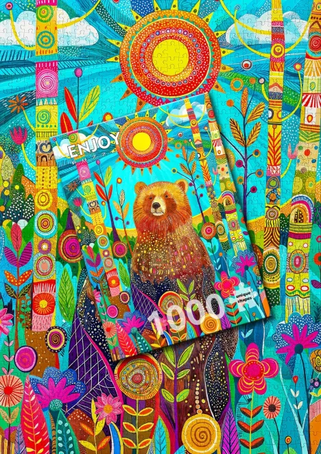 Puzzle Enjoy 1000 dílků Konec zimního spánku