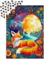Puzzle Enjoy 1000 dílků Měsíční liška
