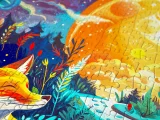 Puzzle Enjoy 1000 dílků Měsíční liška