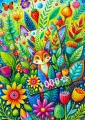 Puzzle Enjoy 1000 dílků Zahradní návštěvník