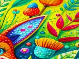 Puzzle Enjoy 1000 dílků Zahradní návštěvník