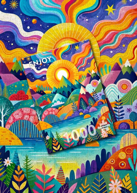 Puzzle Enjoy 1000 dílků Okouzlující obzor