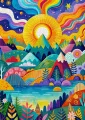 Puzzle Enjoy 1000 dílků Okouzlující obzor
