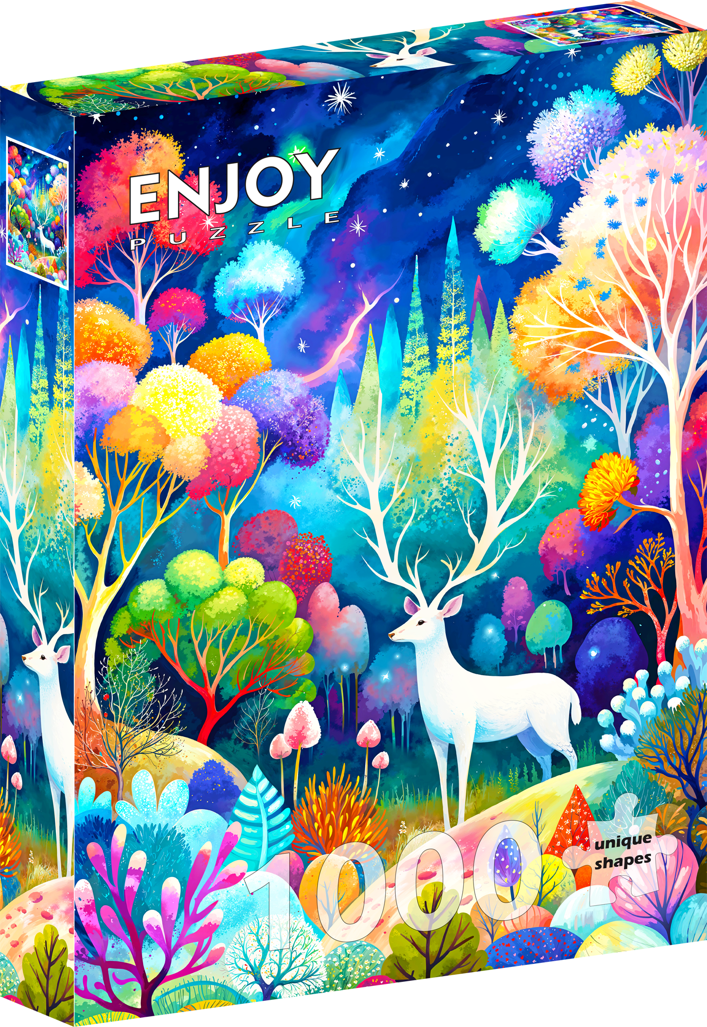 Puzzle Enjoy 1000 dílků Ryzí duch lesa