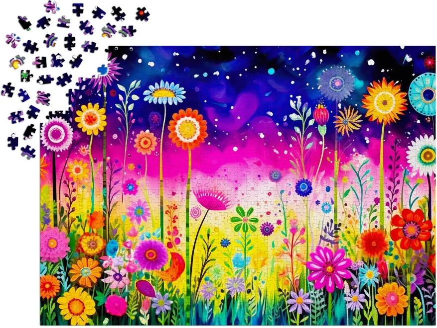 Puzzle Enjoy 1000 dílků Serenáda okvětních lístků