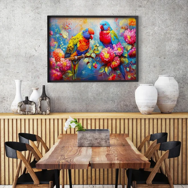 Puzzle Enjoy 1000 dílků Tropičtí společníci