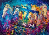 Puzzle Enjoy 1000 dílků Zářivý cval