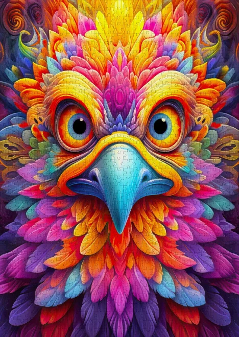 Puzzle Enjoy 1000 dílků Setkej se s mým pohledem!