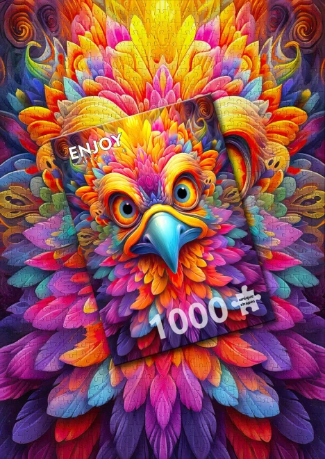 Puzzle Enjoy 1000 dílků Setkej se s mým pohledem!