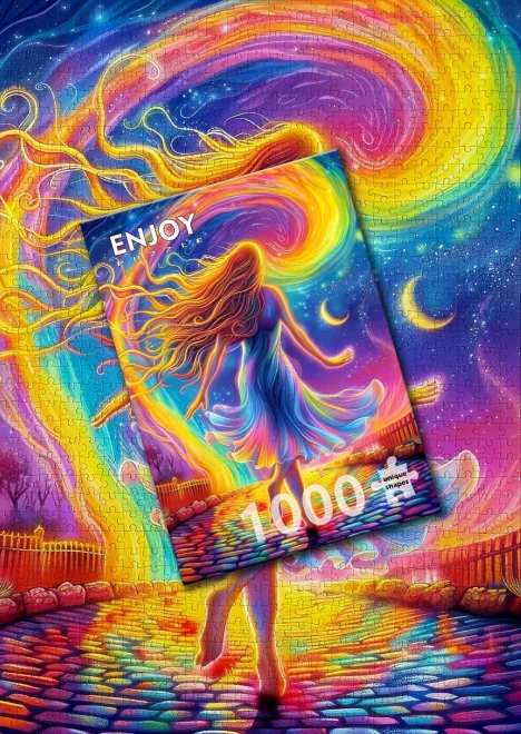 Puzzle Enjoy 1000 dílků Cesta k mým barvám