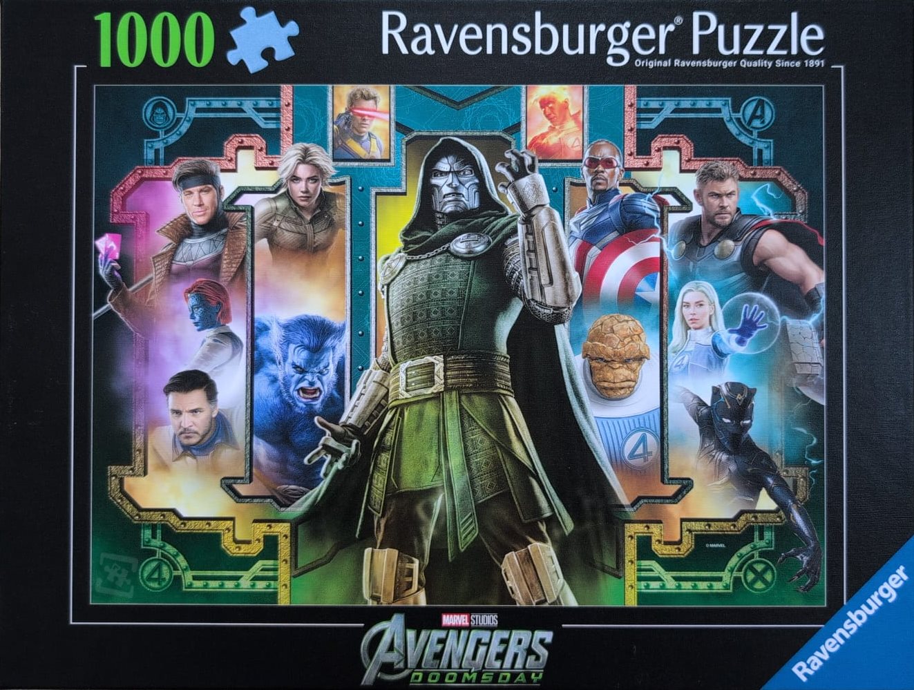 Puzzle Ravensburger 1000 dílků Avengers: Doomsday