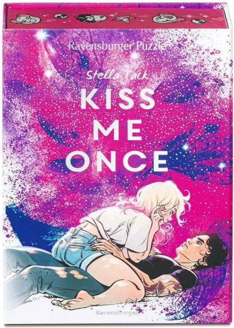 Puzzle Ravensburger 500 dílků Romantasy: Kiss me Once (Polib mě)