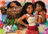 Puzzle sada Ravensburger 4x100 dílků Vaiana 2: Dobrodružství v Oceánii 4v1