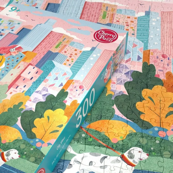 Puzzle Cherry Pazzi 300 dílků Městská atmosféra