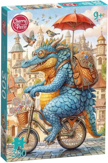 Puzzle Cherry Pazzi 300 dílků Roztomilost na kolečkách