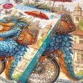 Puzzle Cherry Pazzi 300 dílků Roztomilost na kolečkách