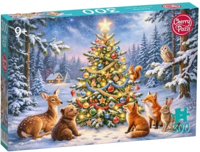 Puzzle Cherry Pazzi 300 dílků Kouzlo Vánoc