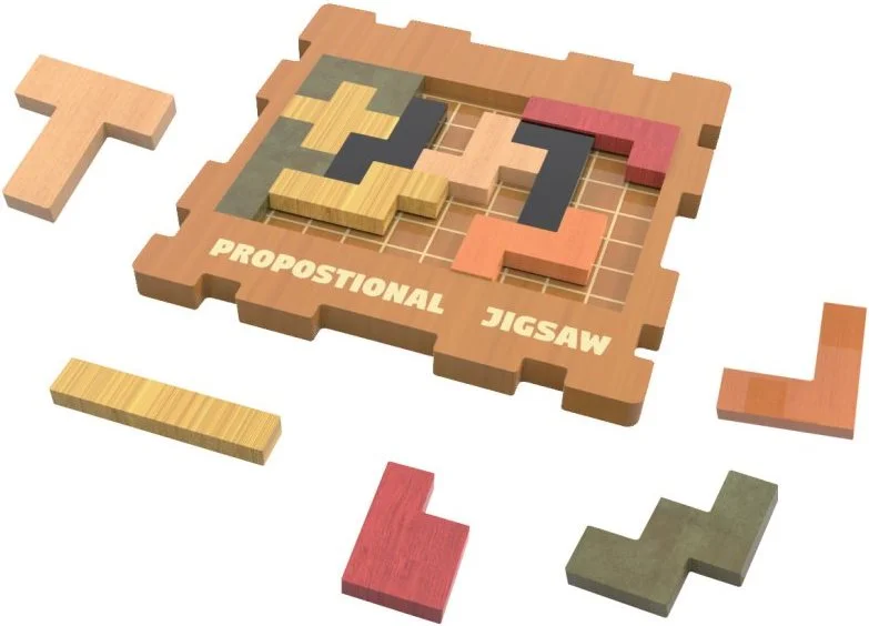 Dřevěný hlavolam LogicFun  Special puzzle