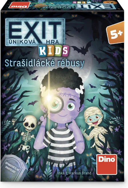 Dino  Exit Kids úniková hra pro děti: Strašidlácké rébusy