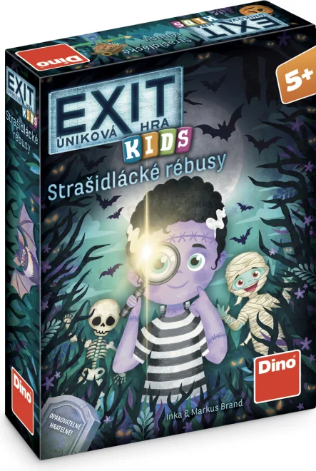 Dino  Exit Kids úniková hra pro děti: Strašidlácké rébusy