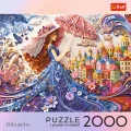 Puzzle Trefl 2000 dílků Dáma se slunečníkem
