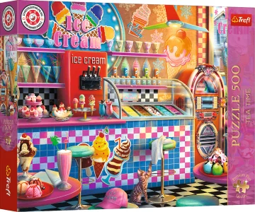 Puzzle Trefl 500 dílků Tea Time: Zmrzlina - Mistrzostwa Polski 2026