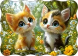 Puzzle pro děti Castorland 30 dílků Roztomilá koťata