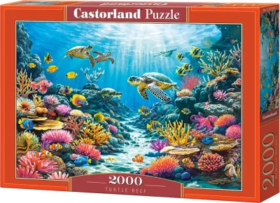 Puzzle Castorland 2000 dílků Želví útes
