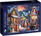 Puzzle Bluebird 2000 dílků Vánoce mezi sousedy