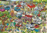 Puzzle Ravensburger 1000 dílků Ray's Comic - Holiday Resort: Kemp (2)