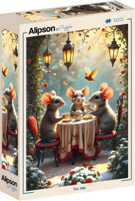 Puzzle Alipson 500 dílků Čas na čaj